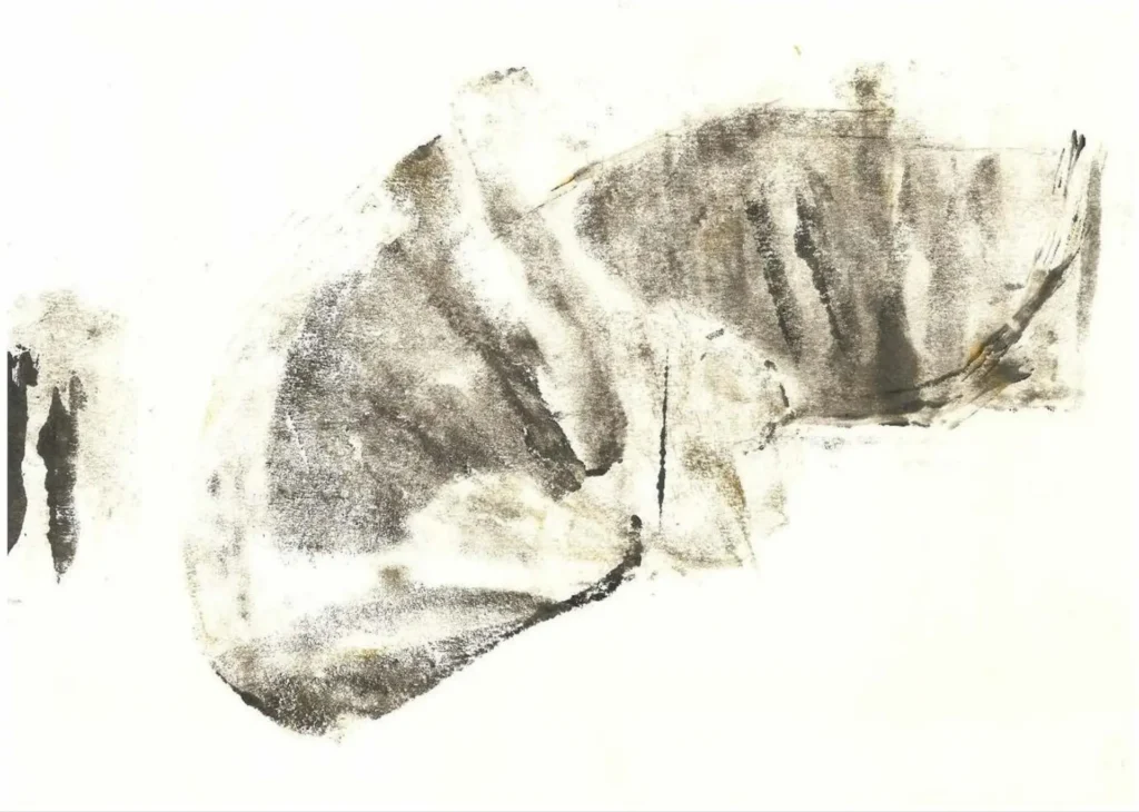 “Metamorphosis” 30 x 21 cm Oil on paper2016