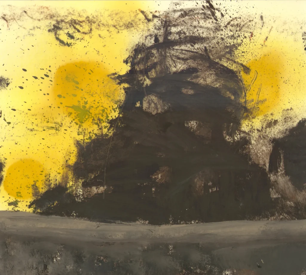 “Nucleer Garden”42 x 42 cm Oil on paper 2015