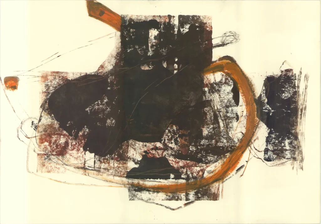 “Budapest Factory'' 60 x 42 cm Oil on paper 2015